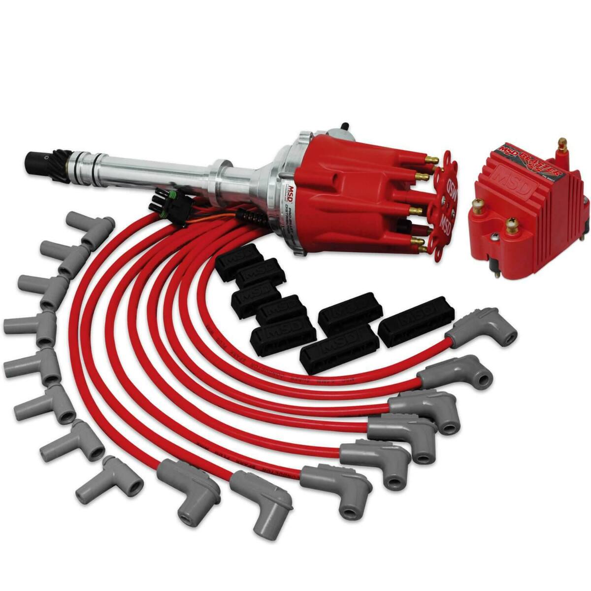 MSD ignition distributor red 84741
