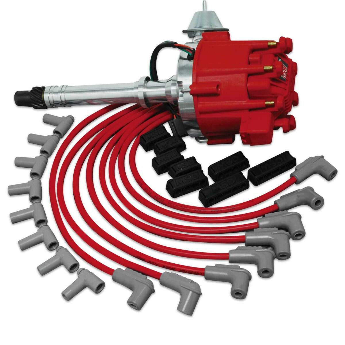 MSD ignition distributor red 84742