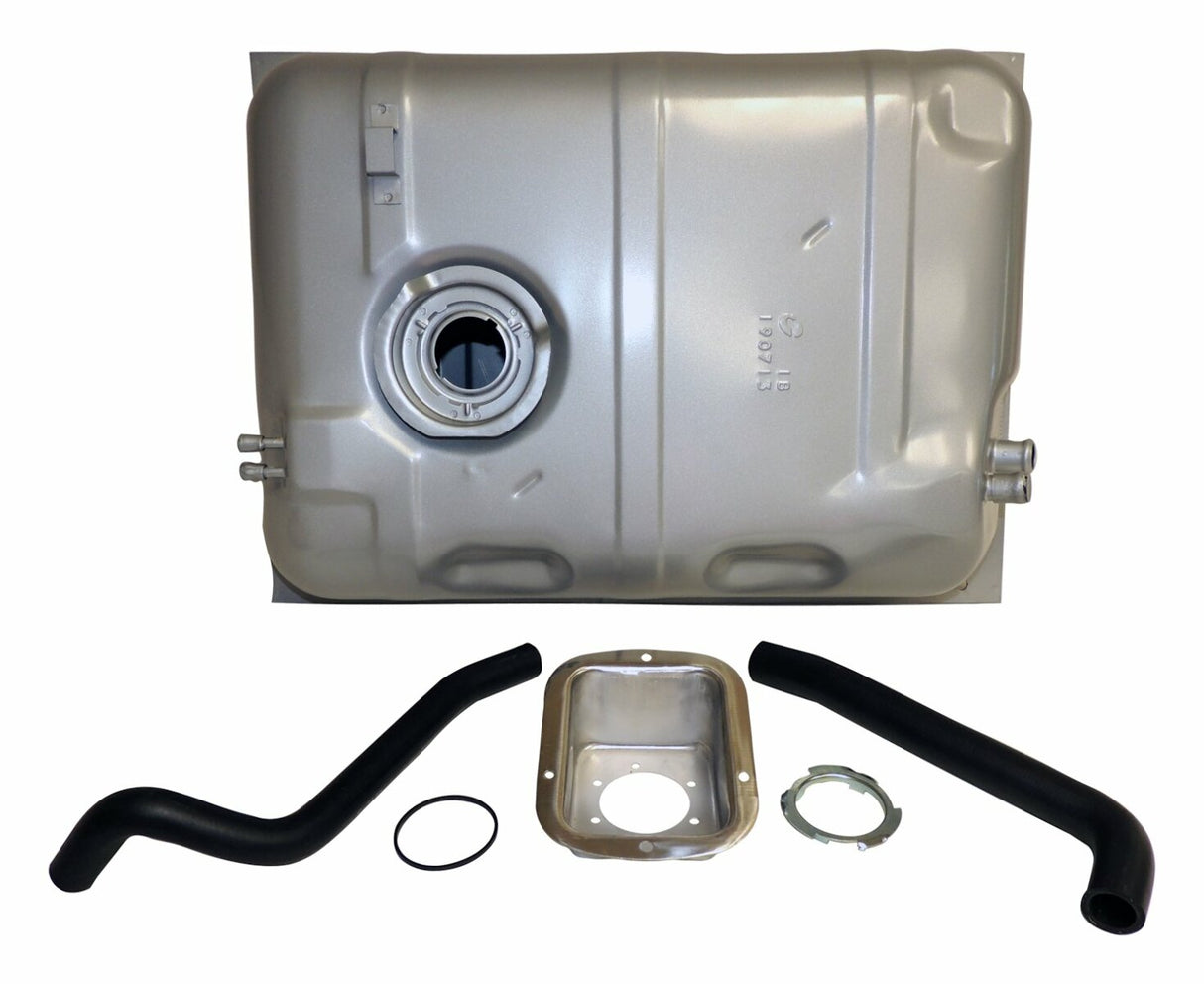 15-Gallon Fuel Tank Kit for 1978-1983 Jeep CJ-5 & 1978-1986 Jeep CJ-7 - 8128585K stainless steel black