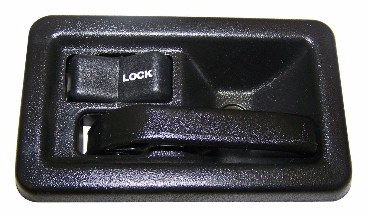 55176477AB - Left Inside exterior door handle assembly fits 97-06 Jeep Wrangler TJ
