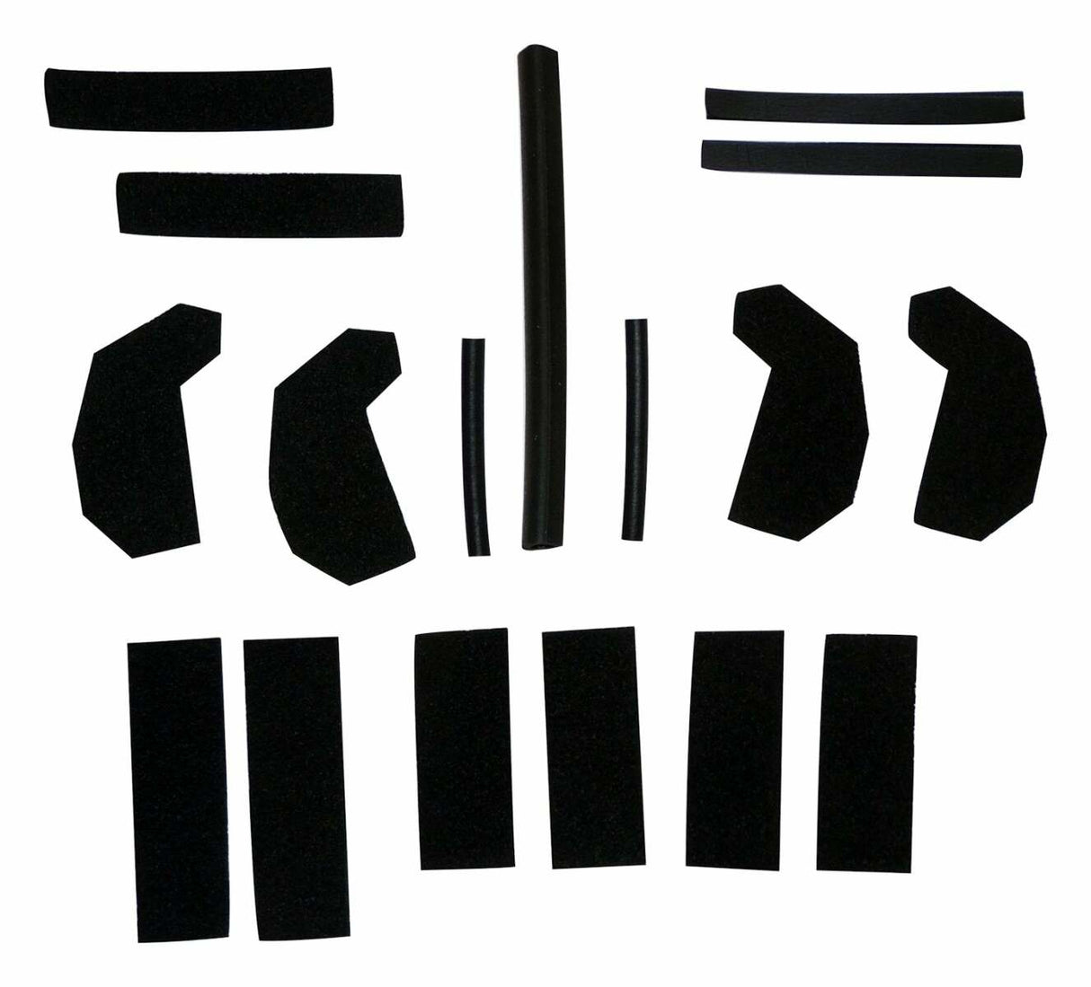 t Crown Automotive 68026937AB - Foam Black Hard Top Seal Kit - Jeep Wrangler 2007-2018 Crown Automotive