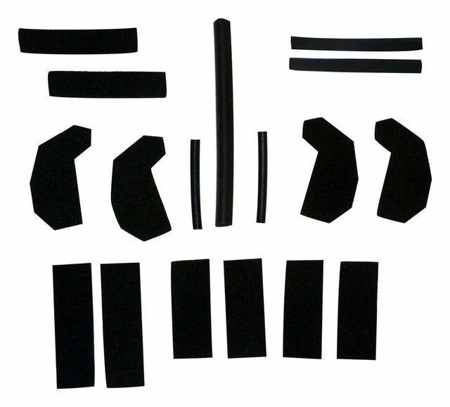 t Crown Automotive 68026937AB - Foam Black Hard Top Seal Kit - Jeep Wrangler 2007-2018 Crown Automotive