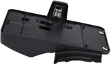 68064720AA - Plastic Black License Plate Bracket - Jeep Wrangler Rear 2007-2017 steel