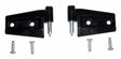 Jeep Aluminum Black Door Hinge Kit - 55395384K steel