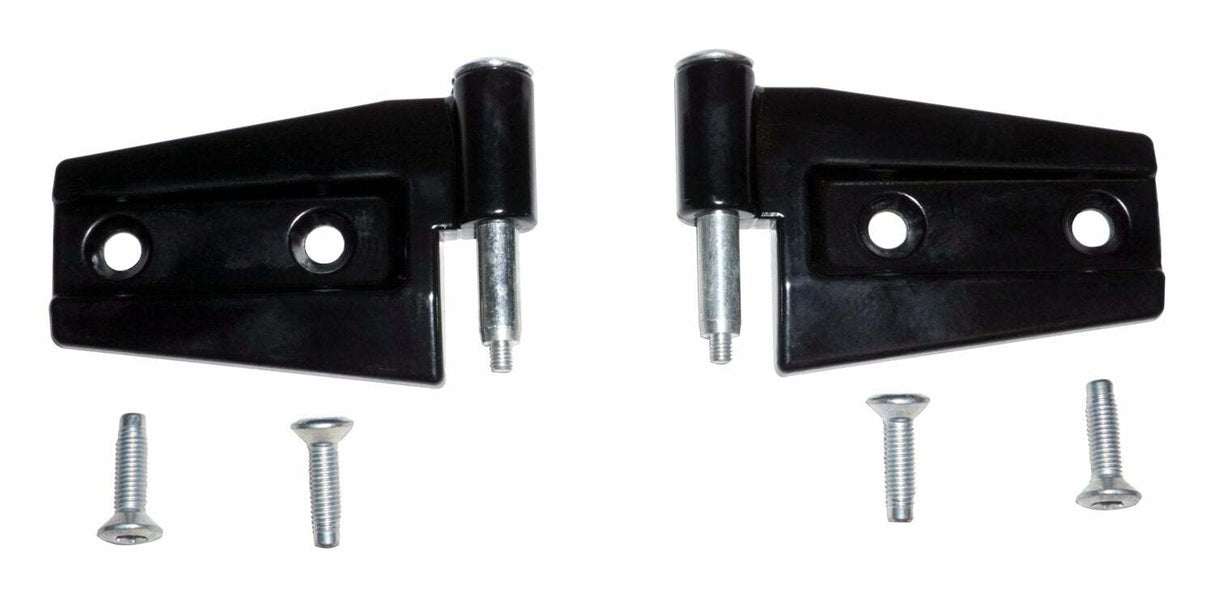 Jeep Aluminum Black Door Hinge Kit - 55395384K steel