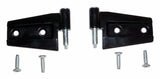 Jeep Aluminum Black Door Hinge Kit - 55395384K steel
