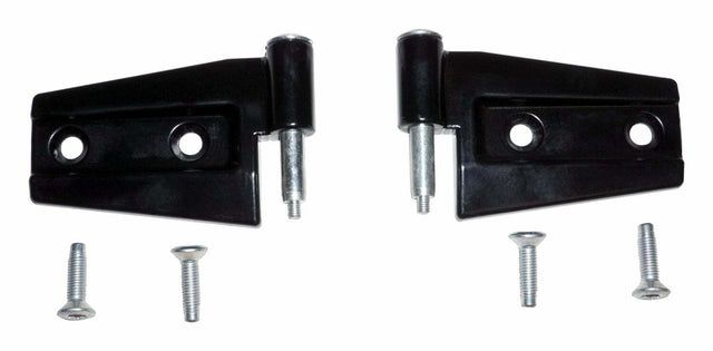 Jeep Aluminum Black Door Hinge Kit - 55395384K steel