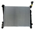 Jeep Aluminum Black Radiator - 52014529AB