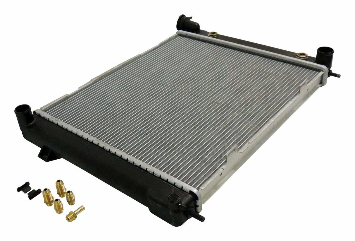 t Crown Automotive - Aluminum Black Radiator - 52079598AB Crown Automotive