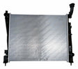 Jeep Aluminum Black Radiator - 55038001AH