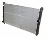 Jeep Aluminum Black Radiator - 68004049AA