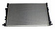 Jeep Aluminum Black Radiator - 68229290AC