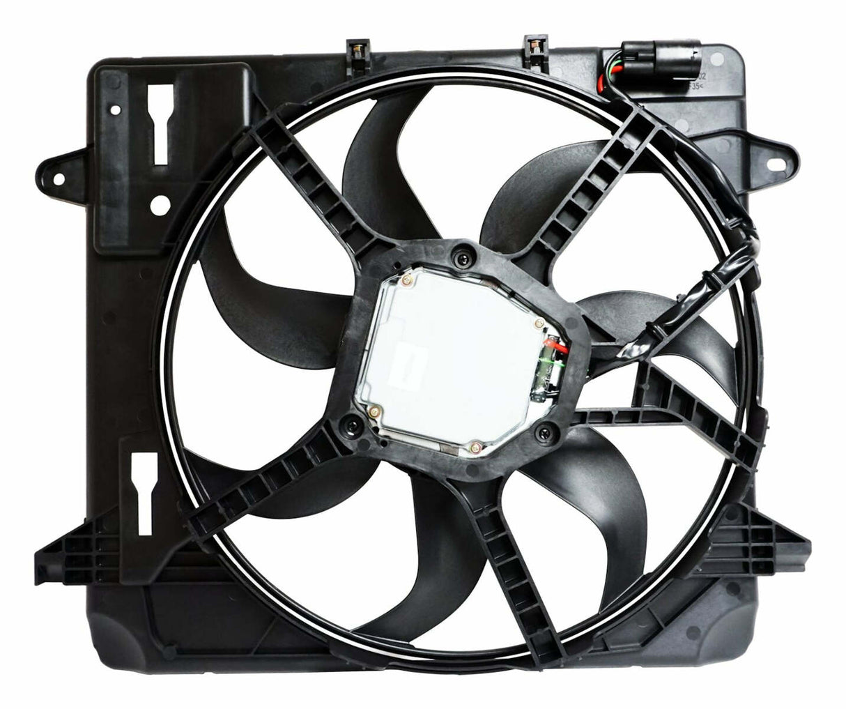 Jeep Cooling Fan Module - 68143894AB steel black