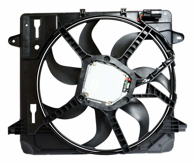 Jeep Cooling Fan Module - 68143894AB steel black