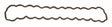 Jeep Cork Black Valve Cover Gasket - 53005991G