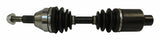 Metal Black rear rear axle shaft assembly - 5189278AA steel 4x4 drivetrain