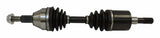 Metal Black rear rear axle shaft assembly - 5189279AA steel 4x4 drivetrain
