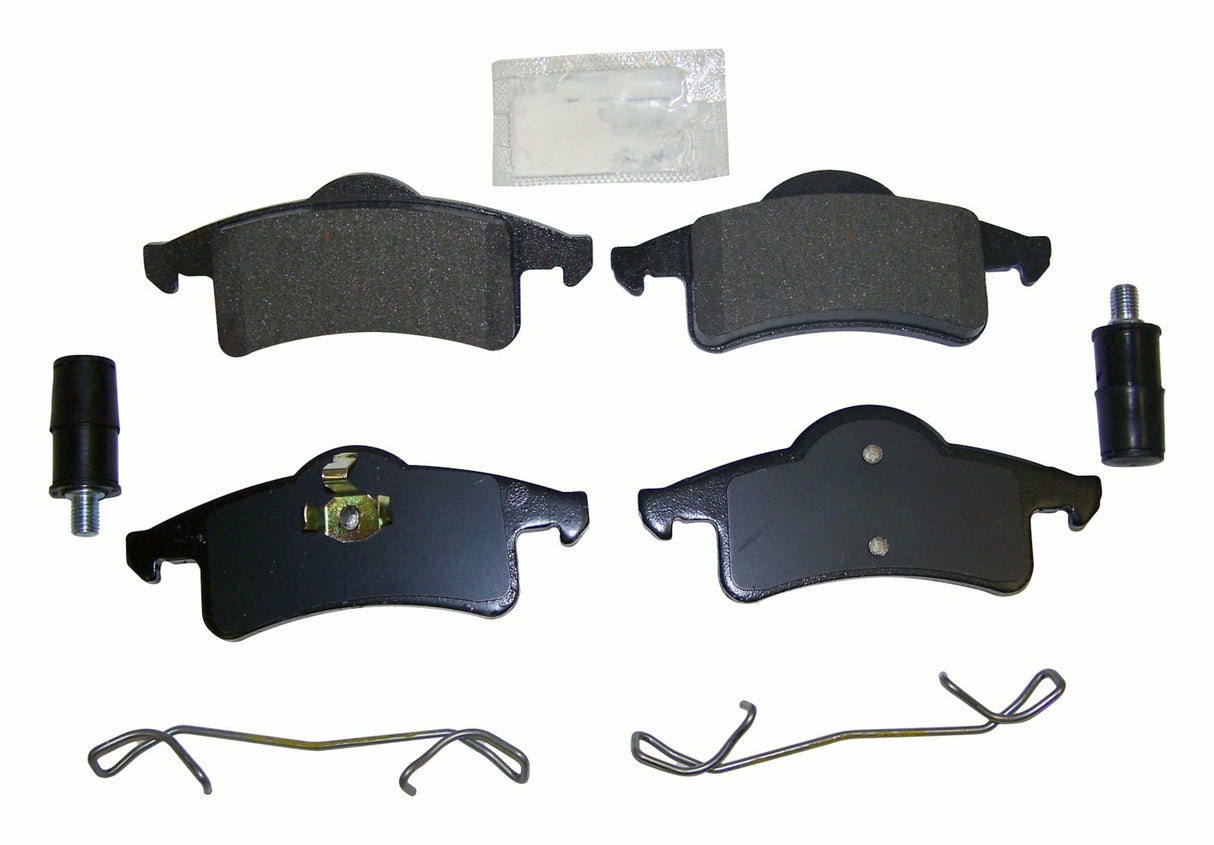 Jeep Metal Black Brake Pad Service Kit - 5011970MK
