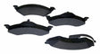 Jeep Metal Black Brake Pad Set - 5014095AB