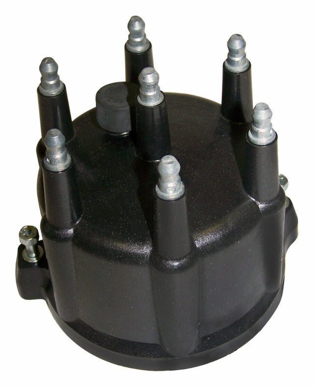 t Crown Automotive - Metal Black Distributor Cap - 56026702 Crown Automotive