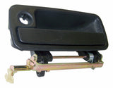 Jeep Metal Black exterior door handle assembly - 4675687