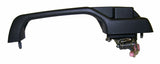 Jeep Metal Black exterior door handle assembly - 55076093