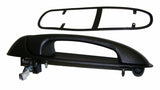 Jeep Metal Black exterior door handle assembly - 55360334AF