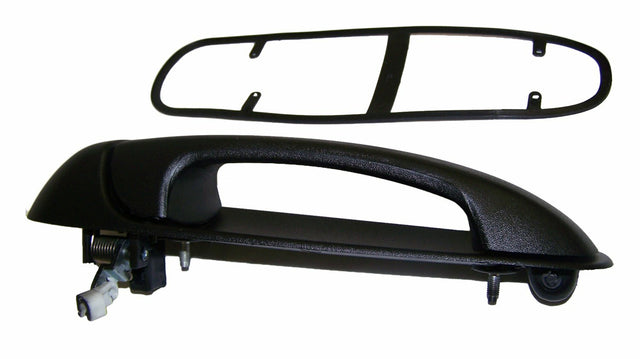 Jeep Metal Black exterior door handle assembly - 55360334AF