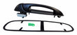 Jeep Metal Black exterior door handle assembly - 5FW47DX8AB