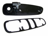 Jeep Metal Black exterior door handle assembly - 5GG27DX8AA