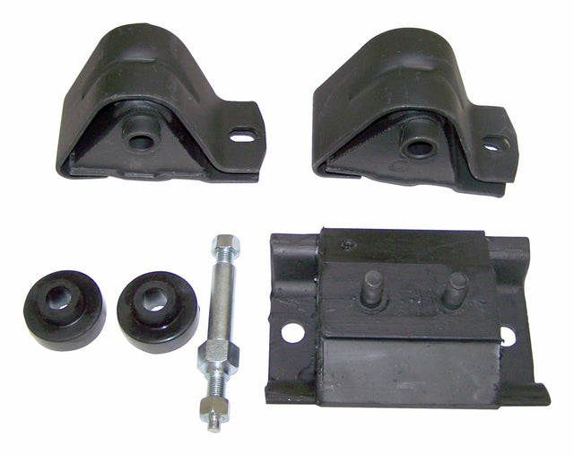 Jeep Metal Black Engine Mount Kit - 52000074K