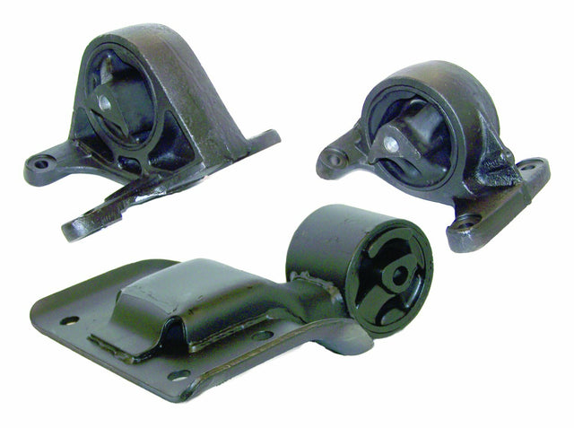 t Crown Automotive - Metal Black Engine Mount Kit - 52059226KL Crown Automotive