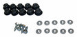 Jeep Metal Black Fender Flare Hardware Kit - 5AGRRKIT