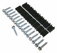 Jeep Metal Black Fender Flare Hardware Kit - 5AHFRKIT
