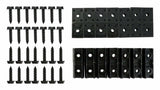 Jeep Metal Black Fender Flare Hardware Kit - 7109K