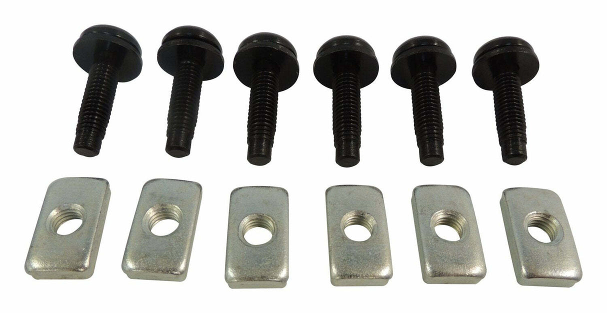 Metal Black hard top assembly Hardware Kit - 6506825K6
