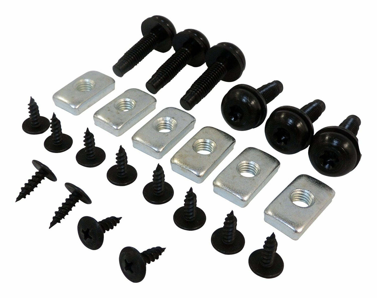 t Crown Automotive - Metal Black Hard Top Hardware Kit - 6506825MK Crown Automotive