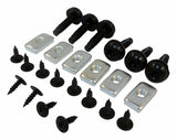 t Crown Automotive - Metal Black Hard Top Hardware Kit - 6506825MK Crown Automotive