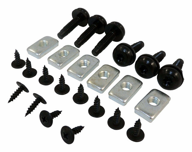t Crown Automotive - Metal Black Hard Top Hardware Kit - 6506825MK Crown Automotive