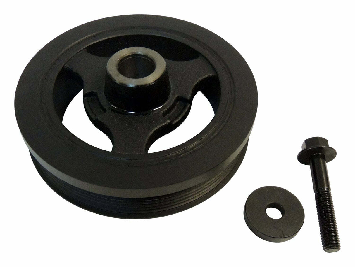 Jeep Metal Black Harmonic Balancer - 4666099AB