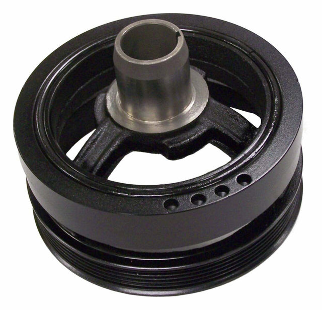 t Crown Automotive - Metal Black Harmonic Balancer - 53020689AB Crown Automotive