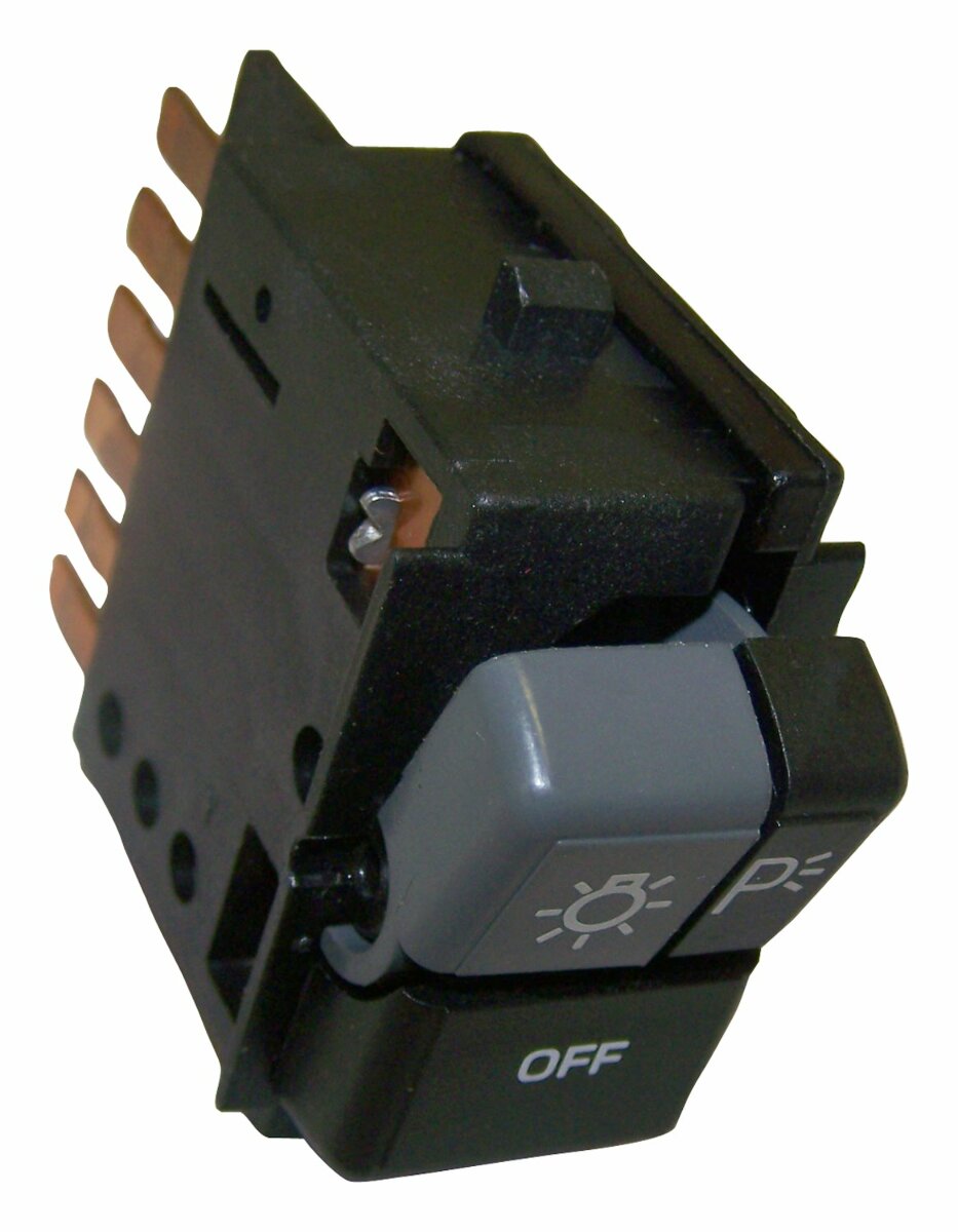 Jeep Metal Black headlight assembly Switch - 56001861