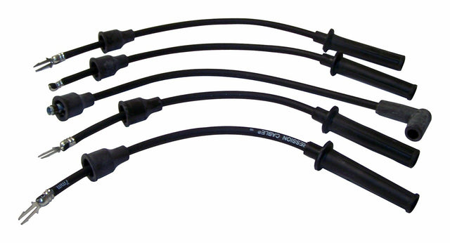 Jeep Metal Black Ignition Wire Set - 4637155