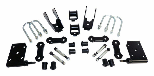 t Crown Automotive - Metal Black Leaf Spring Mounting Kit - 52040407K Crown Automotive