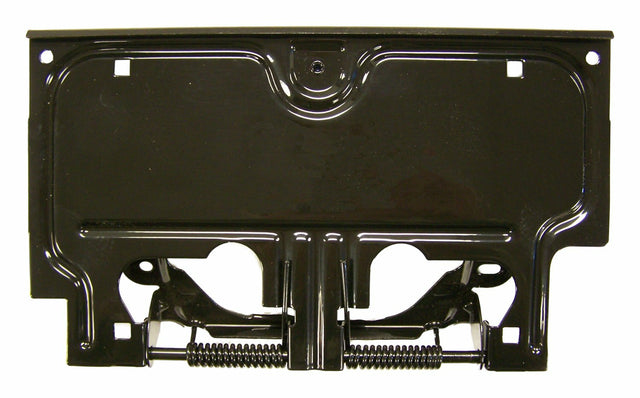 t Crown Automotive - Metal Black License Plate Bracket - 55007403 Crown Automotive