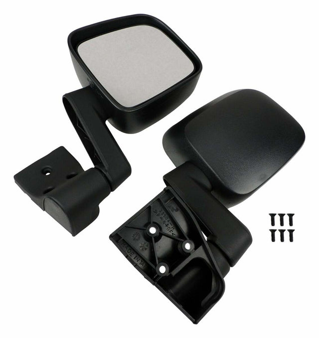 Jeep Metal Black side mirror assembly Set - 55395060K