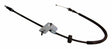 Jeep Metal Black Parking Brake Cable - 68024891AB steel
