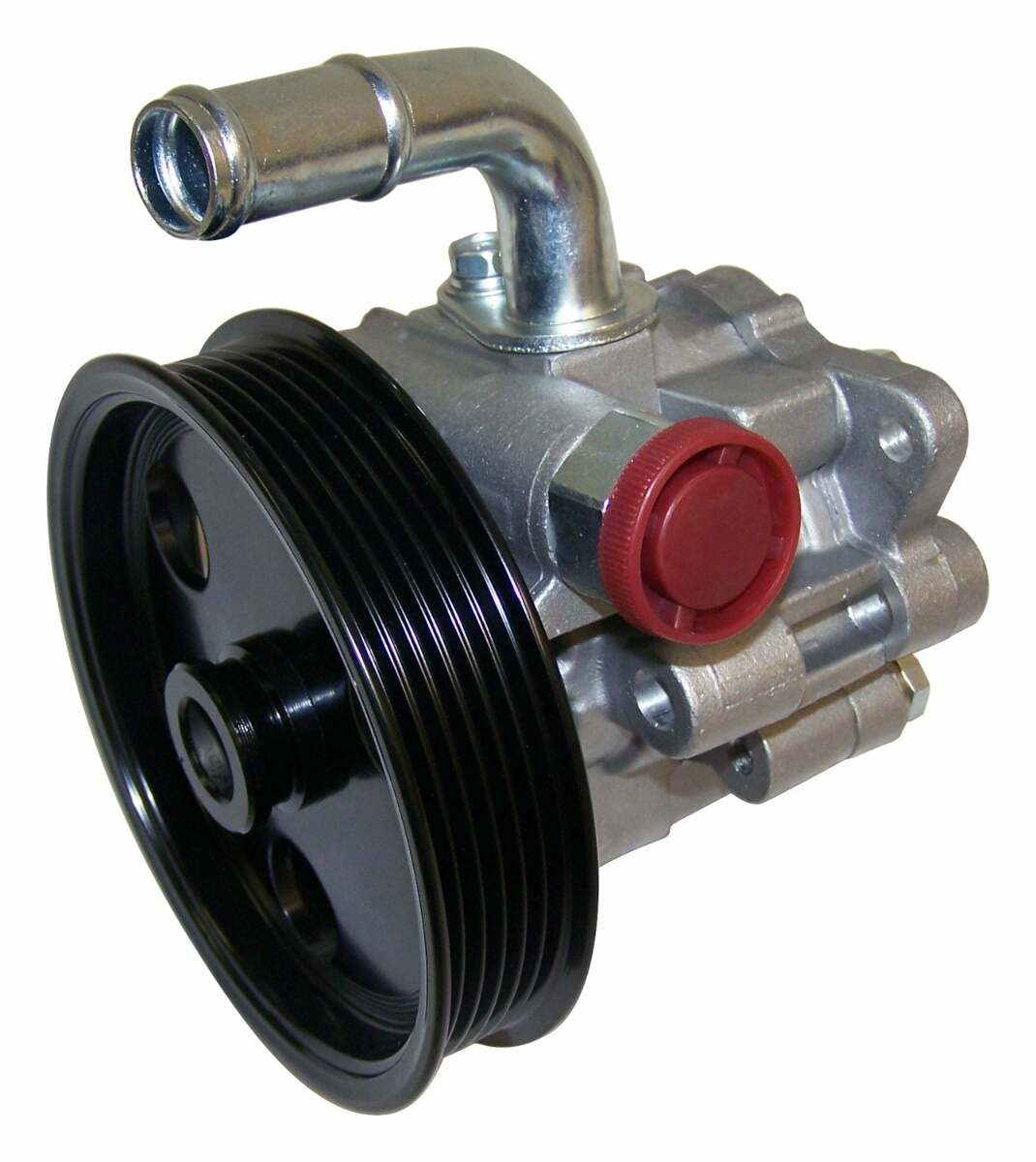 t Crown Automotive - Metal Black Power Steering Pump - 52089883AD Crown Automotive