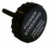 Jeep Metal Black Power Steering Reservoir Cap - 52003132