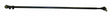 Jeep Metal Black steering tie rod Assembly - 52000596K